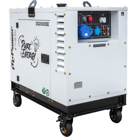 DG20000SE Generador Eléctrico Diésel Insonorizado 15KW (230V) ITCPower