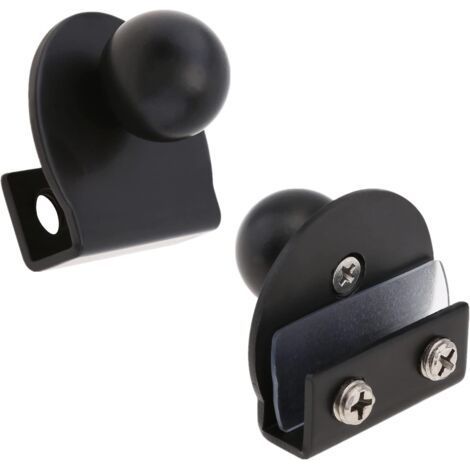 2 pièces Poignée de porte en verre, Poignées de porte pour 5 à 8 mm Vitrine Meubles Armoires en verre Boutons de tiroir (1/5)