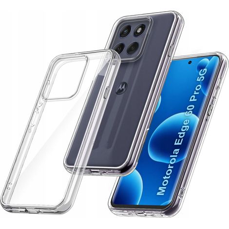 Transparente Schutzhülle für Motorola Edge 60 Pro 5G, verstärkte transparente Hülle, 2 mm (1/5)