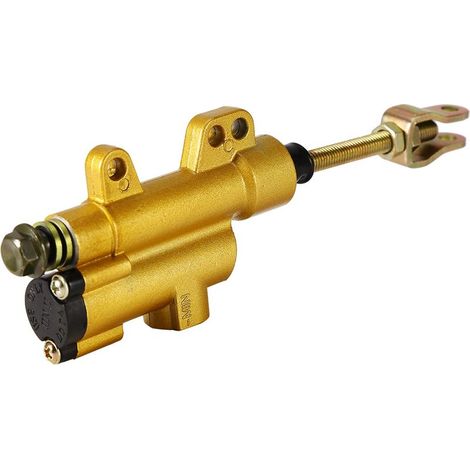 Maître-cylindre de frein arrière pour moto cross, quad, VTT, sportbike - Pompe de frein à pied (1/5)