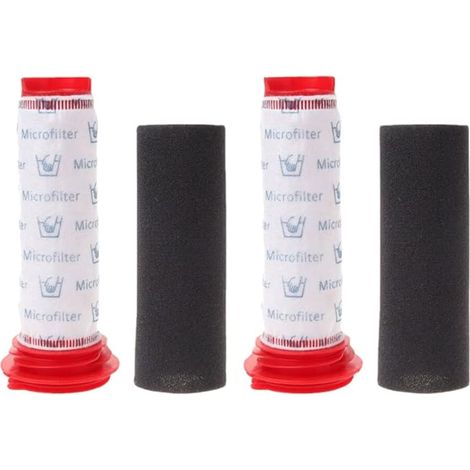 Filtro in schiuma di ricambio per Bosch BCH6, lavabile e riutilizzabile, migliora l'aspirazione. (1/4)
