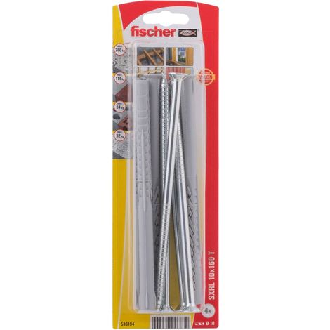 Fissaggio per telaio SXRL 10x160 4 pezzi FISCHER 536194 (1/5)