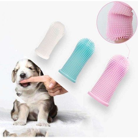 Brosse à dents pour chien, brosse à dents pour animaux de compagnie, nettoyage des dents (1/5)