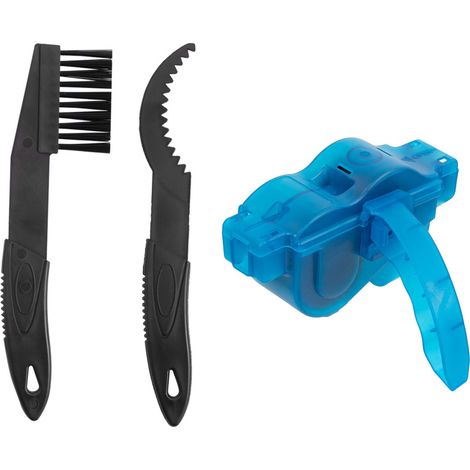 Kit de nettoyage de chaîne de vélo, outils de nettoyage de chaîne de vélo, nettoyeur de chaîne pour VTT, nettoyeur de chaîne avec brosse (1/5)