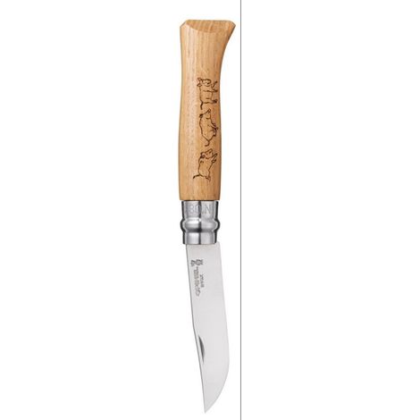 Opinel N8 Inox Animalia Jabalí - Opinel