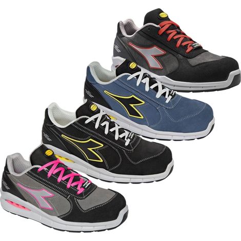Diadora SCARPE ANTINFORTUNISTICA BASSE S3 SRC RUN NET AIRBOX LOW Col. Blu Mis. 43 - 1 Paio (1/7)