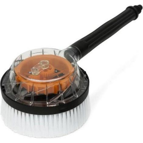 Brosse Rotative - Pour Nettoyeur Haute Pression - Usage Extérieur Sol Mur Véhicule - 1 Pièce