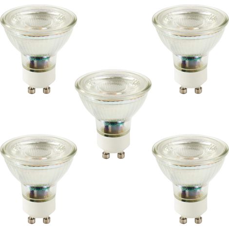 Litecraft Light Bulb GU10 5 Watt 3000K Warm White LED - 5 Pack (1/2)