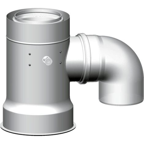 Wolf Adapter 2xDN160 auf DN160/225 für raumluftunabhängigen Betrieb MGK-2, 2651332