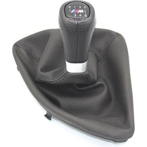 Passend für BMW E87, 5/6-Gang-Schaltknauf + Staubschutzkappe, Staubschutzkappe für E87-Schaltknauf (ein Set). (1/4)