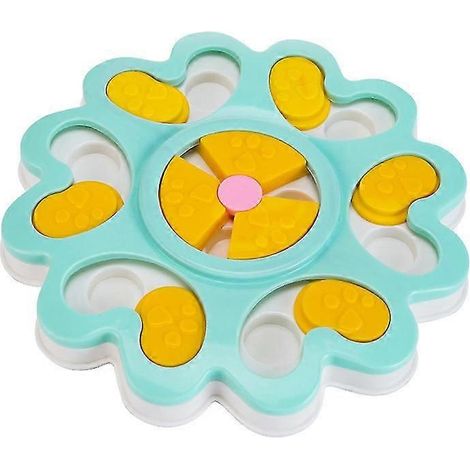 Distributeur de friandises pour chiots, jouet alimentaire ludique et antidérapant, favorisant l'intelligence du chiot (1 pièce) (1/4)
