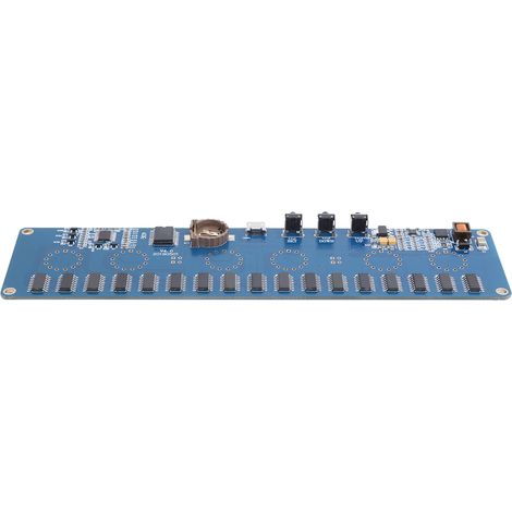 Module d'horloge LED à monter soi-même, affichage numérique 24 heures, composants électroniques, USB 5 V (1/5)