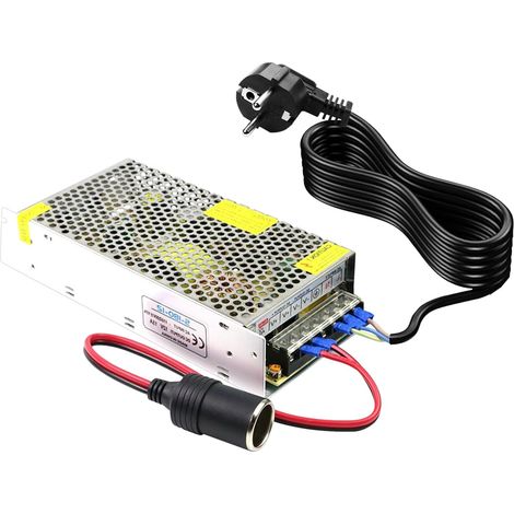 12V 240W Alimentation, Bloc d'alimentation AC/DC, 220-240 V vers 12 V CC 20 A 240 W Transformateur Alimentation à Découpage pour appareils LED, caméras vidéo, systèmes de surveillance (1/5)
