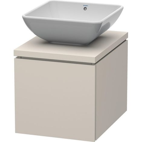 L-CUBE mobile lavabo 420x547x400mm tortora