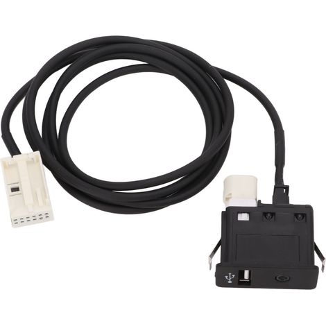Pièces de rechange résistantes à l'usure pour câbles, faisceaux et prises AUX et USB automobiles, compatibles avec les BMW Série 3, BMW X5 et X6. (1/5)