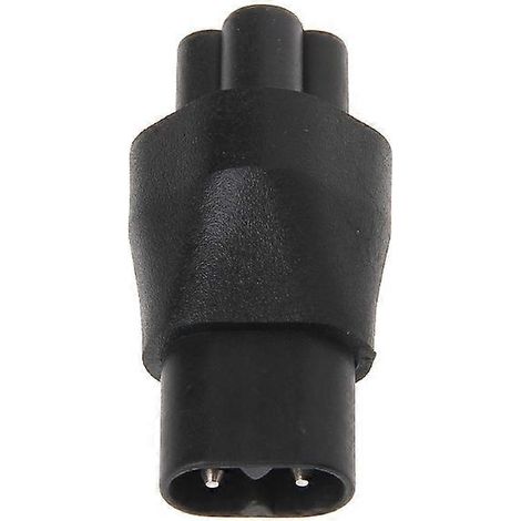 Adaptateur secteur convertisseur IEC 320 C5 femelle 3 broches vers C8 mâle 2 broches (1/5)