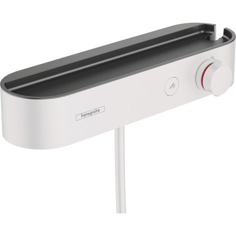Hansgrohe ShowerTablet Select - Thermostat-Duscharmatur, Weiß matt 24360700 (1/4)