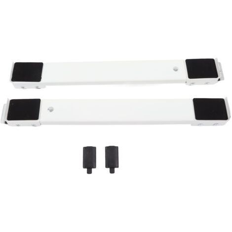 1 Pair Extendable Appliance Roller Washing Machine Refrigerator Furniture Cart Mobile Holder Bracket 150KG Bearing (1/5)