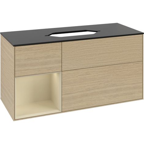 Villeroy & Boch G702HJPC Armoire sous-lavabo Finion G70