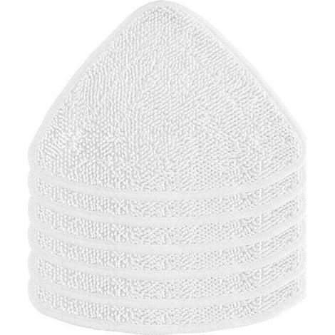 6 Recharges Microfibre pour Balai Vapeur Haute Absorption Lavables