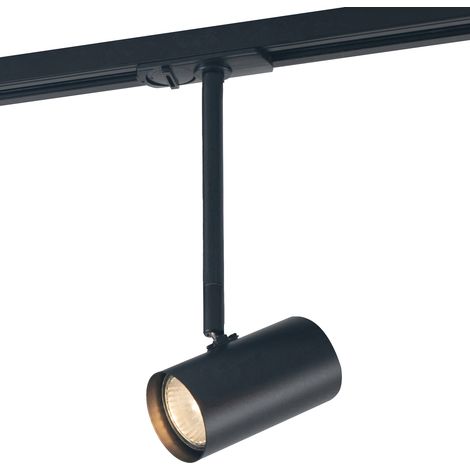 Spot orientable sur rail noir GU10 40W Italux Marvi