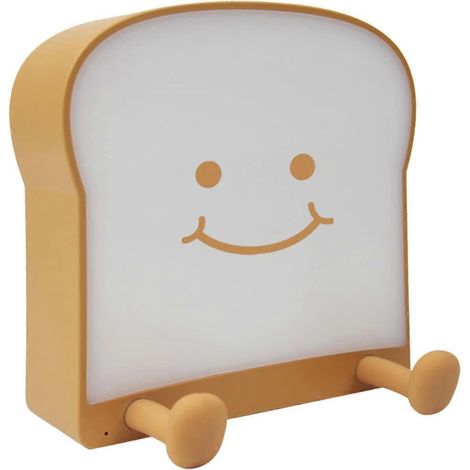 Nachtlicht für Kinderzimmer und Babyzimmer für Jungen und Mädchen – Toastförmiges Design