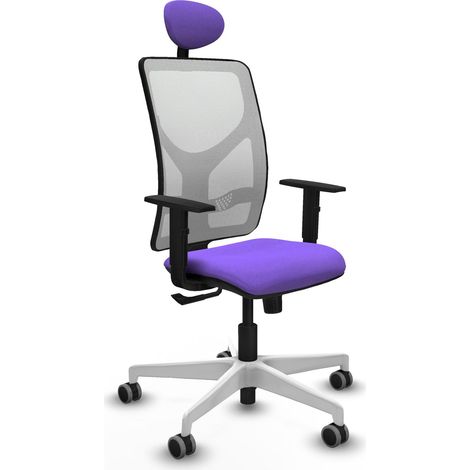 Chaise de bureau piqueras y crespo Motilla noir mousse découpée (1/2)