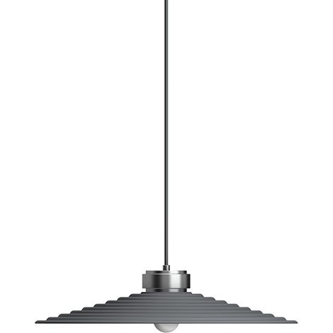 Sound Plafonnier Suspension Dome Graphite 1x E27