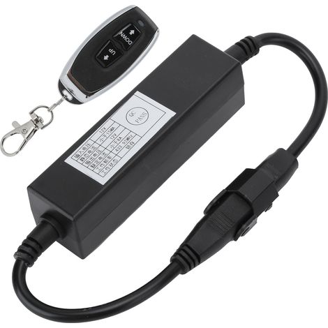Système d'accès pour télécommande de porte de garage avec récepteur sans fil et ouvre-portail. (1/5)