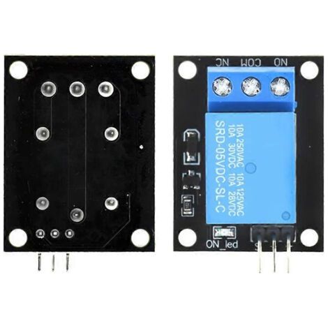 NALOOKAMIC 20 modules relais 5 V KY-019, module relais 1 canal, carte d'extension pour PIC, AVR, DSP, ARM et Arduino. (1/4)