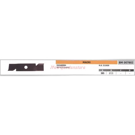 Klinge für MAORI MGI 410 Benzin-Rasenmäher 007802