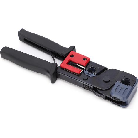 Pince à sertir professionnelle HT-86 pour connecteurs et câbles - Outil de sertissage haute qualité (1/5)