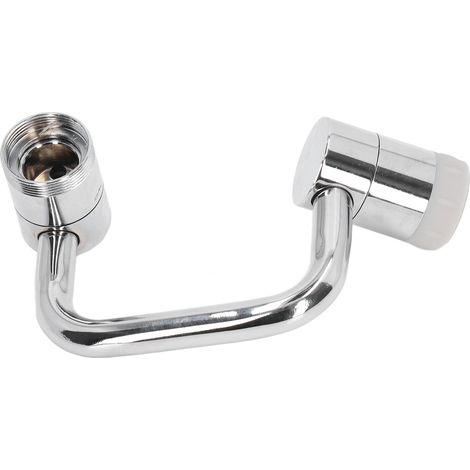 Rallonge de robinet rotative à 1080 degrés, anti-éclaboussures, créant une mousse enrichie en oxygène, aérateur universel pour cuisine et salle de bain (1/5)