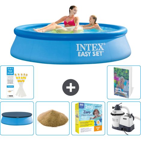 Intex Piscina Easy Set Rotonda - 244x61 cm - 7-pezzi  S170