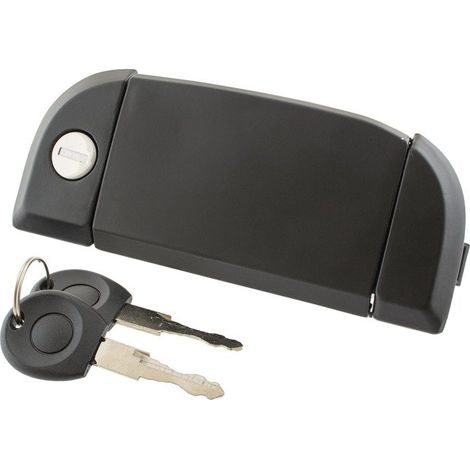 Manija de puerta exterior delantera VW T4 Transporter 90-03 con llaves derecha (1/2)