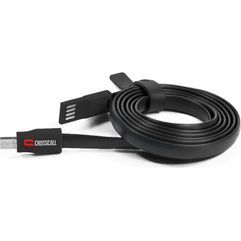 Cable USB CROSSCALL - Cable plano 1,20m - CP.PE.NR000