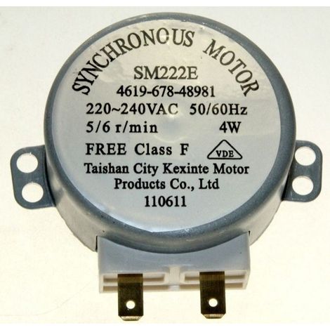 MOTOR DE PLATO GIRATORIO PARA MICROONDAS WHIRLPOOL