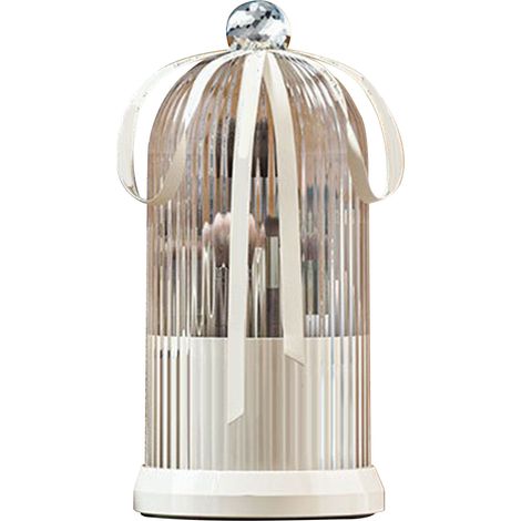 Rotating Pen Holder Desktop Makeup Brush Storage Organizer Plastic Home Decoration for Cosmetics Pencil