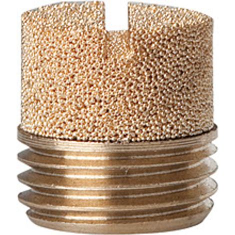 Riegler Sinterbronce-Schalldämpfer, Schlitz, G 1, max. 10 bar (1/3)
