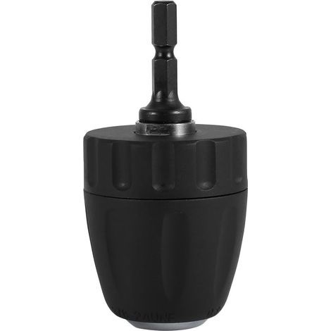Mandrin,0.8-10mm 3/8"-24unf Mandrin Porte Foret Sans Clé Avec Porte Douille Hexagonale 1/4" Accessoires Pour Perceuse (1/5)