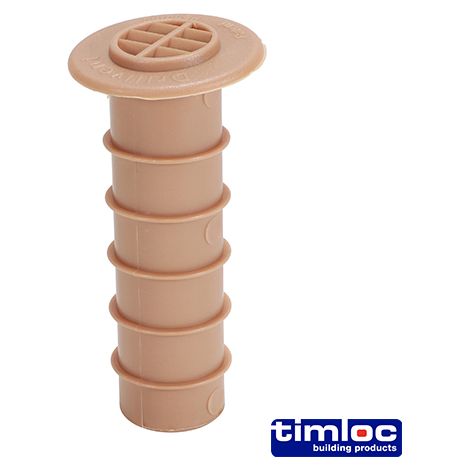 Timloc Cavity Wall Drill Vent Buff - 80 (drill hole 25mm)