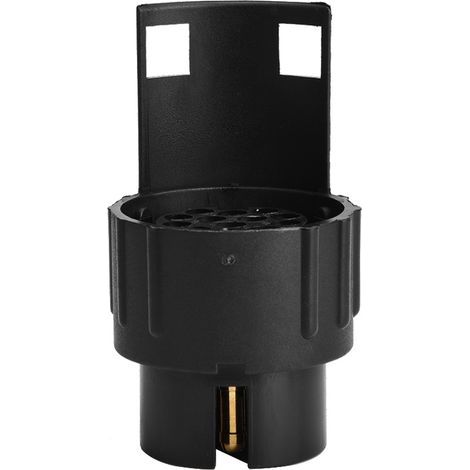 Adaptateur de prise de remorque N&S 12V 7 broches à 13 broches, connecteur convertisseur de prise pour remorque caravane (1/5)