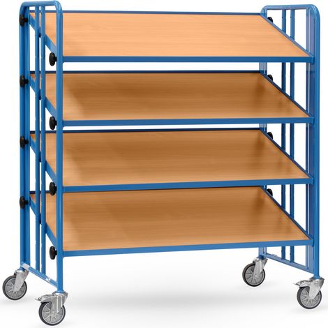 Fetra Montagewagen Baukasten-System 4 neigbare Böden 300kg Tragkraft (1/3)
