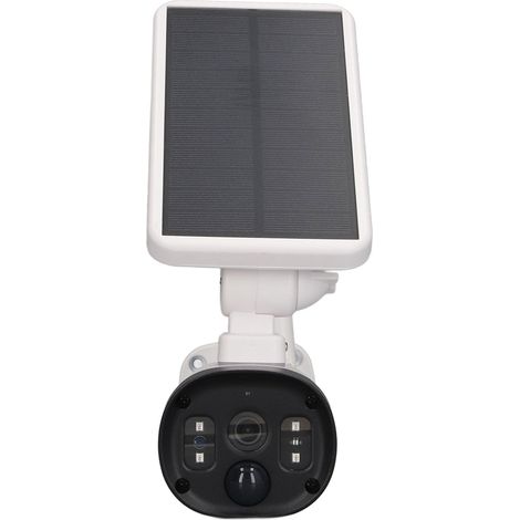 Caméra de surveillance vidéo extérieure sans fil WiFi solaire étanche IP66 avec batterie intégrée (1/5)