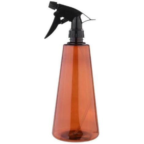Vaporisateur d'arrosage rechargeable en plastique de 750 ml avec gâchette, idéal pour l'arrosage des plantes de jardin et de balcon. Conception anti-fuite et format compact. Couleur : marron. (1/5)