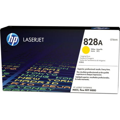 HP 828A 1 pz Tamburo Originale 30000 Pagine Giallo
