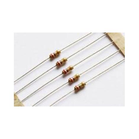 2r7 1/4w Resistenza al carbonio 2,7 Ohm 1/4w 5% 2,7r1/4w