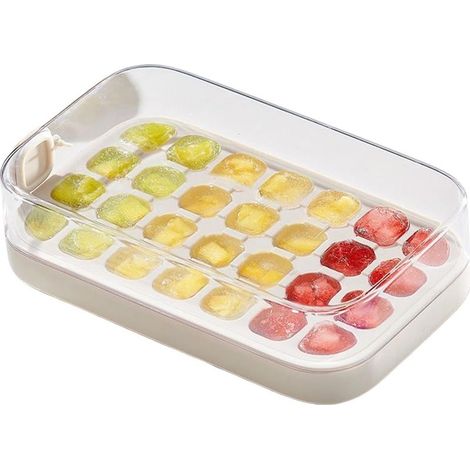 À Glaçons Congélateur Silicone alimentaire réutilisable avec bouton de (1/5)