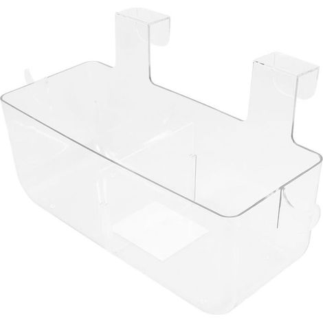 Organisateur de boîte de rangement suspendue pour bureau d\'école, conteneur pour animaux de compagnie polyvalent
