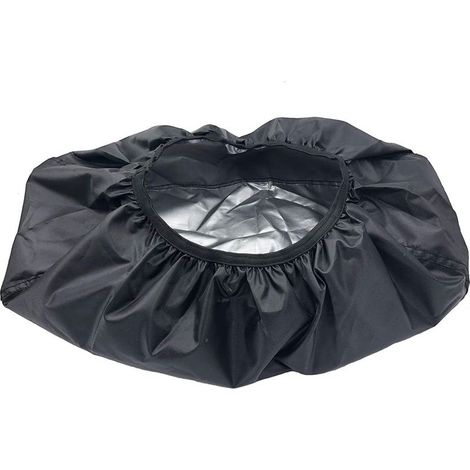 Housse de Treuil de Voiture Noir Anti-poussière imperméable Souple Winch Cover 8,000-17,500 lbs Capacité SUVs Trailer (1/5)